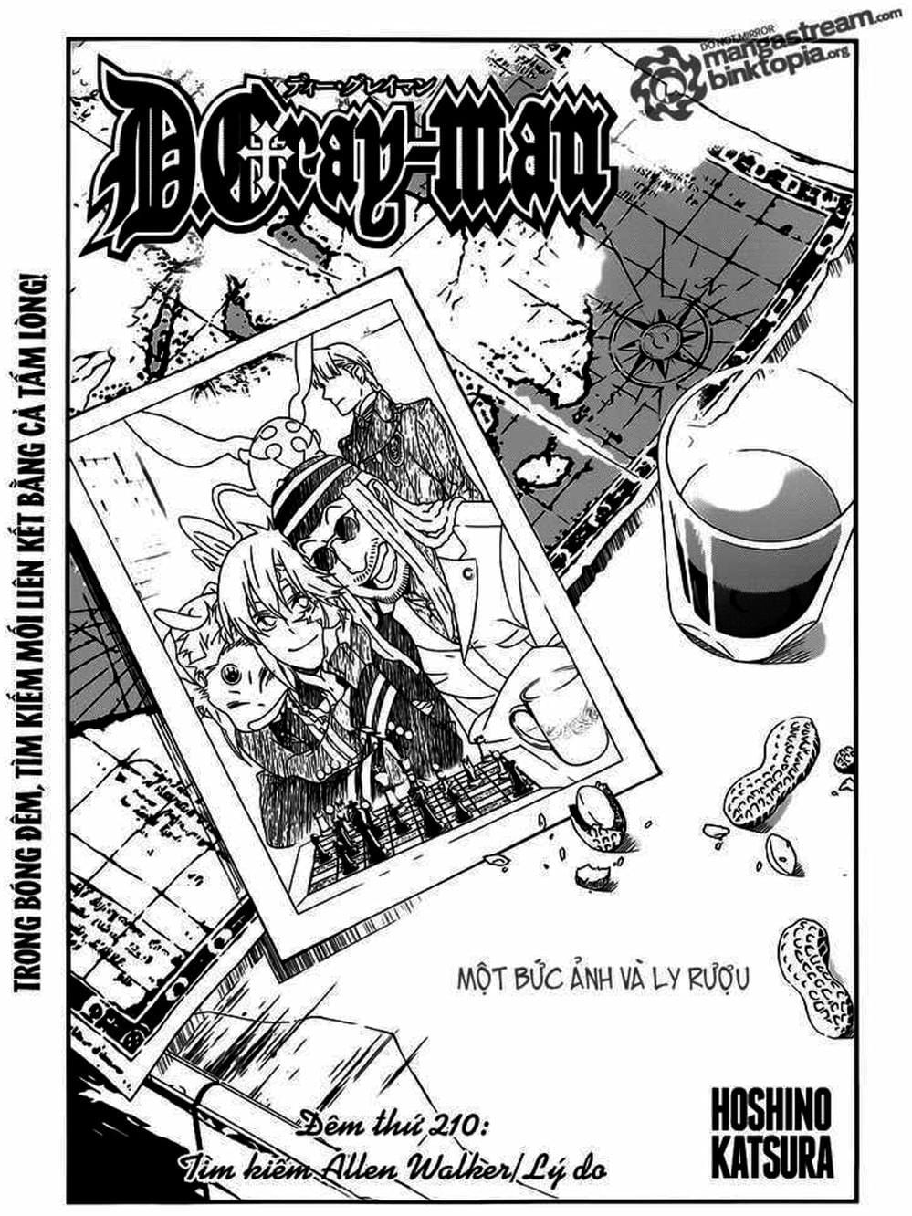 Truyện Tranh Quái Vật Sinh Ra Từ Linh Hồn Chết Chóc - D. Gray-Man trang 8