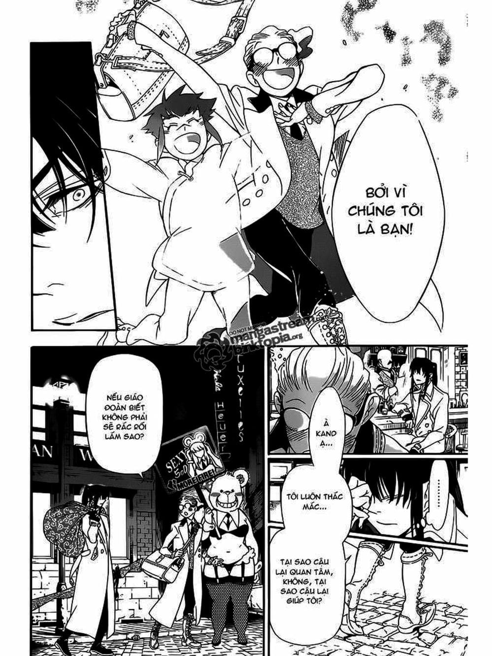 Truyện Tranh Quái Vật Sinh Ra Từ Linh Hồn Chết Chóc - D. Gray-Man trang 8