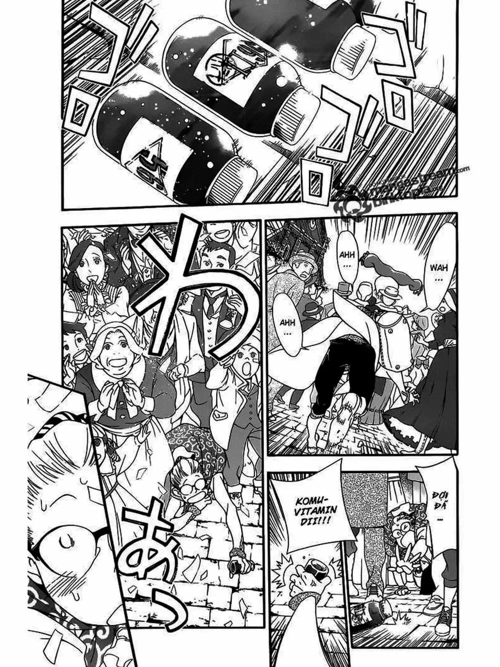 Truyện Tranh Quái Vật Sinh Ra Từ Linh Hồn Chết Chóc - D. Gray-Man trang 8