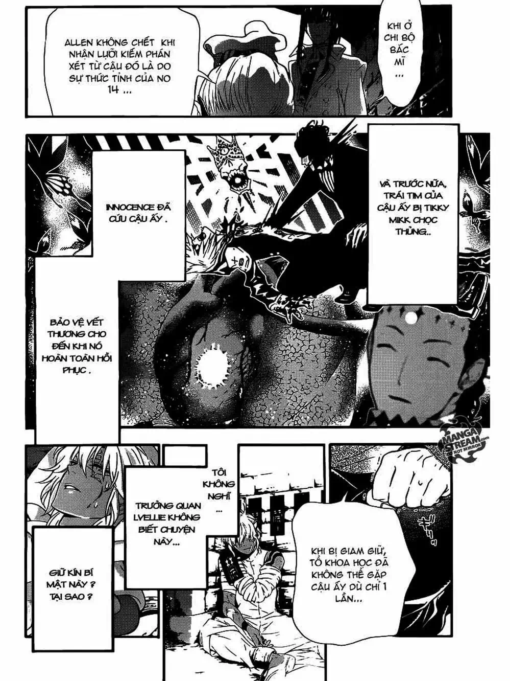 Truyện Tranh Quái Vật Sinh Ra Từ Linh Hồn Chết Chóc - D. Gray-Man trang 8