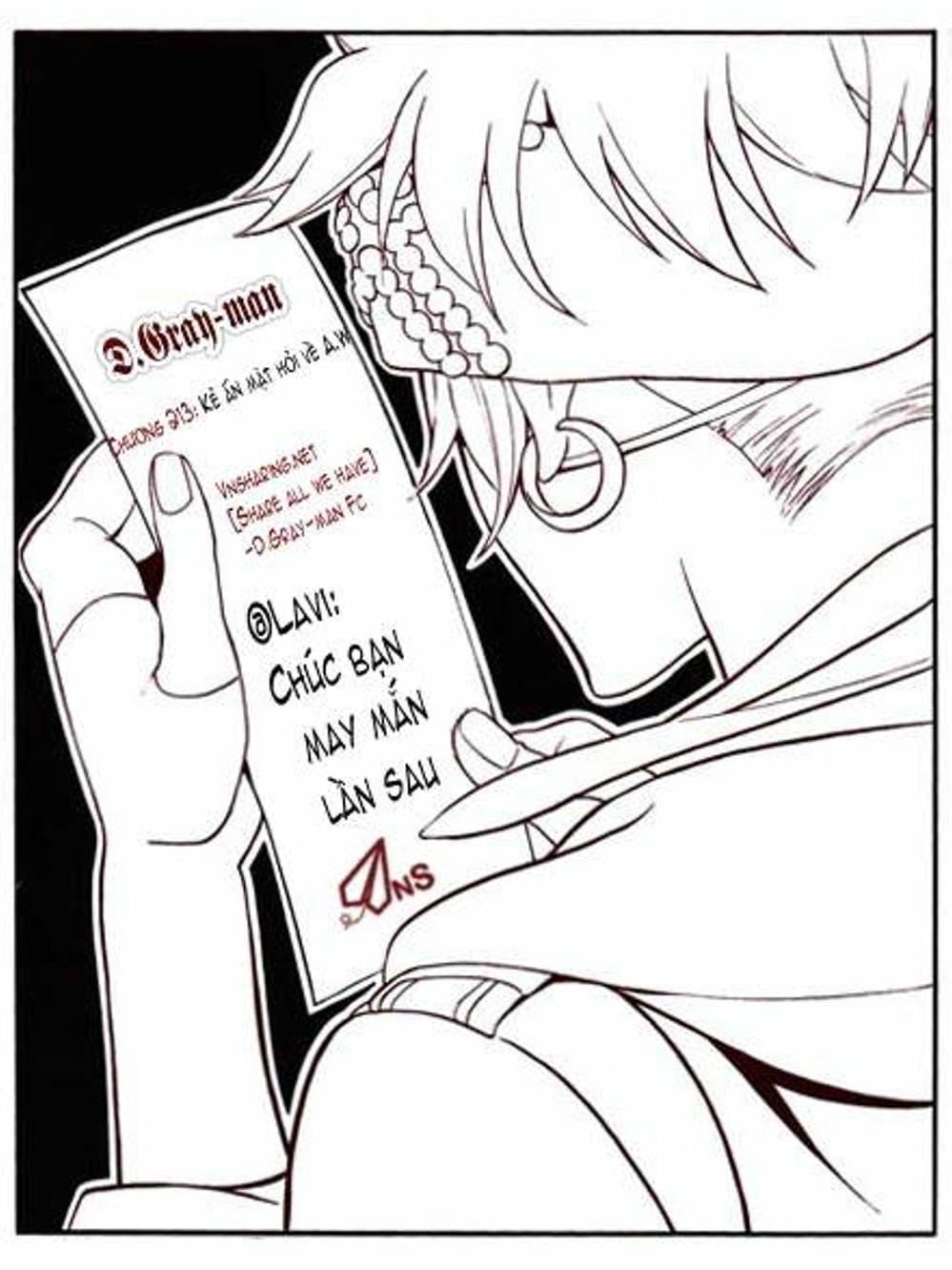 Truyện Tranh Quái Vật Sinh Ra Từ Linh Hồn Chết Chóc - D. Gray-Man trang 8