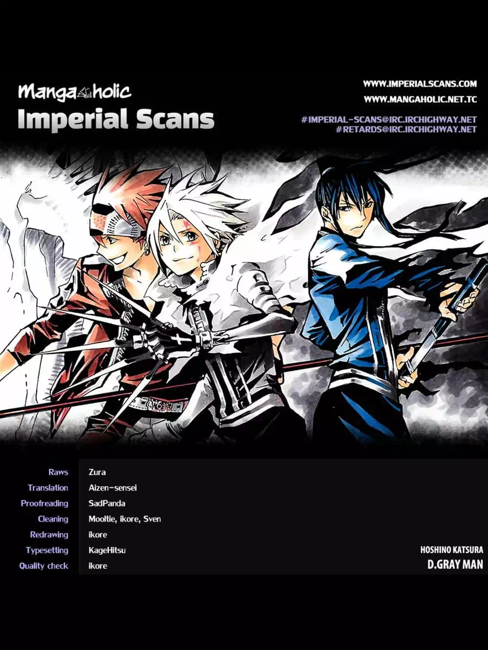 Truyện Tranh Quái Vật Sinh Ra Từ Linh Hồn Chết Chóc - D. Gray-Man trang 8