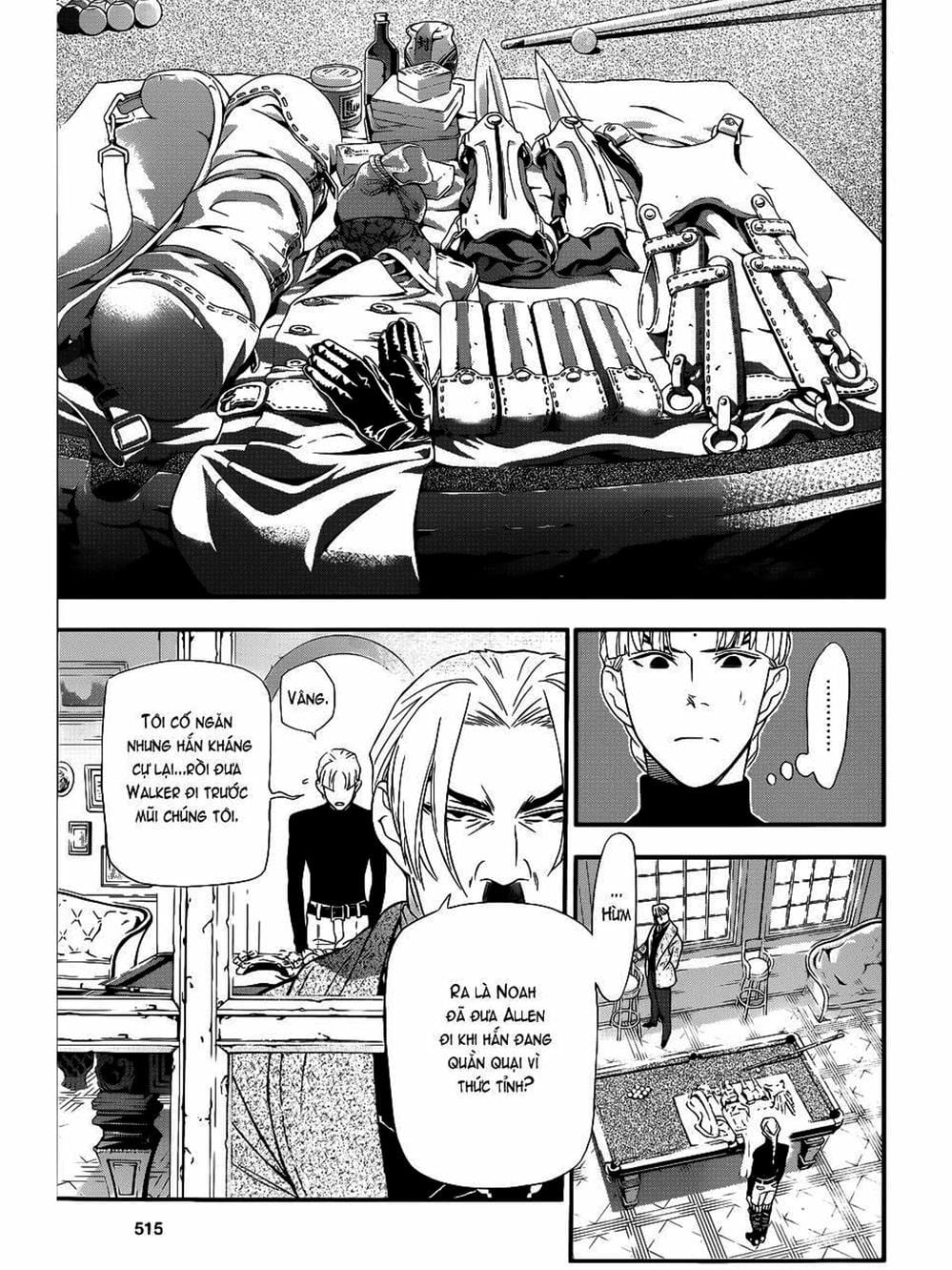 Truyện Tranh Quái Vật Sinh Ra Từ Linh Hồn Chết Chóc - D. Gray-Man trang 8