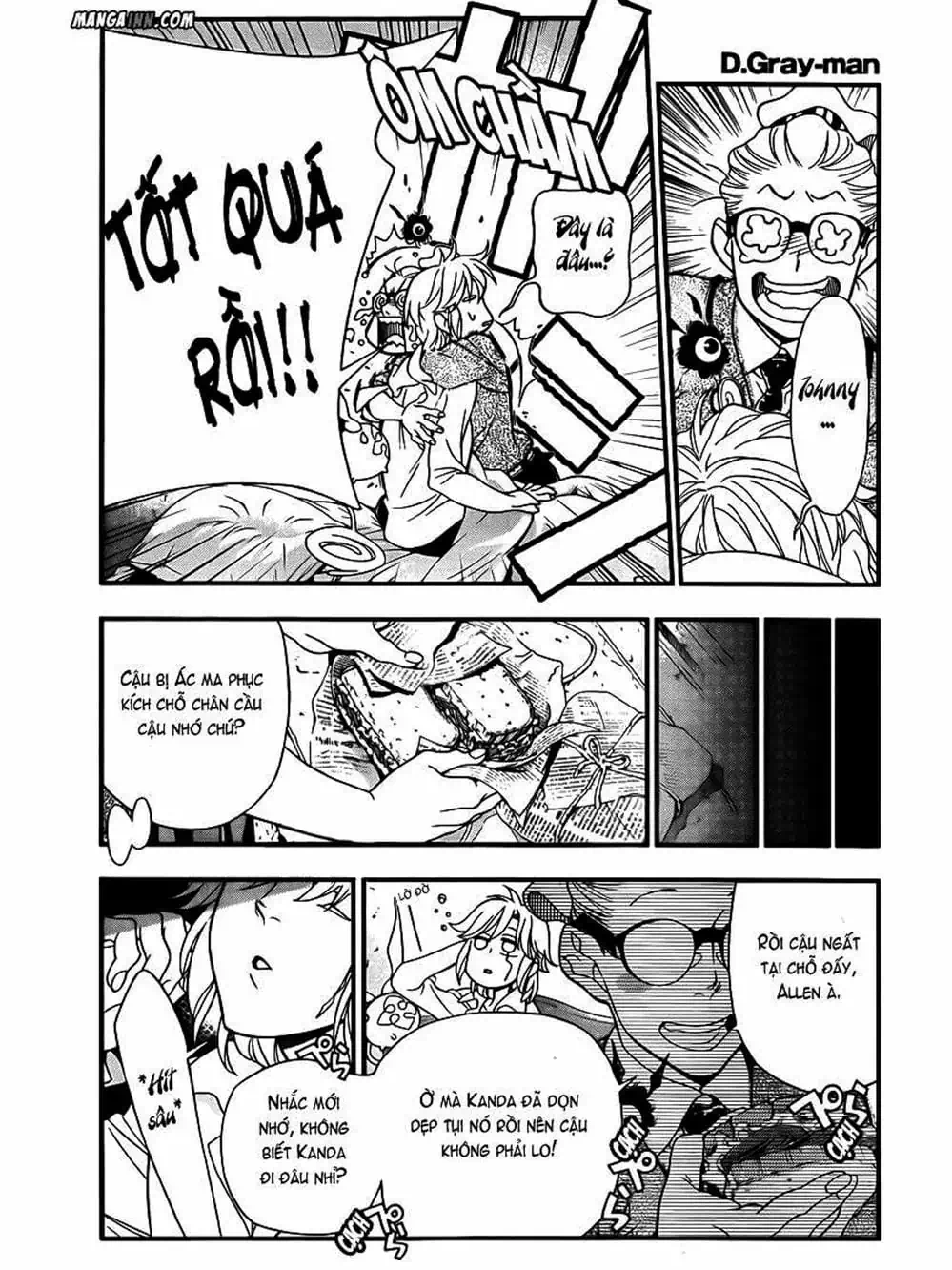 Truyện Tranh Quái Vật Sinh Ra Từ Linh Hồn Chết Chóc - D. Gray-Man trang 8