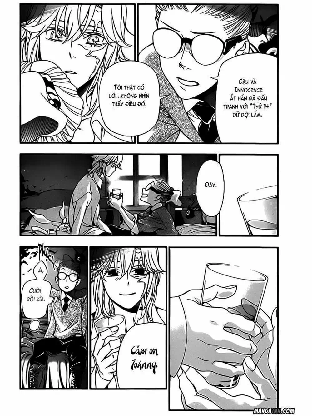 Truyện Tranh Quái Vật Sinh Ra Từ Linh Hồn Chết Chóc - D. Gray-Man trang 8