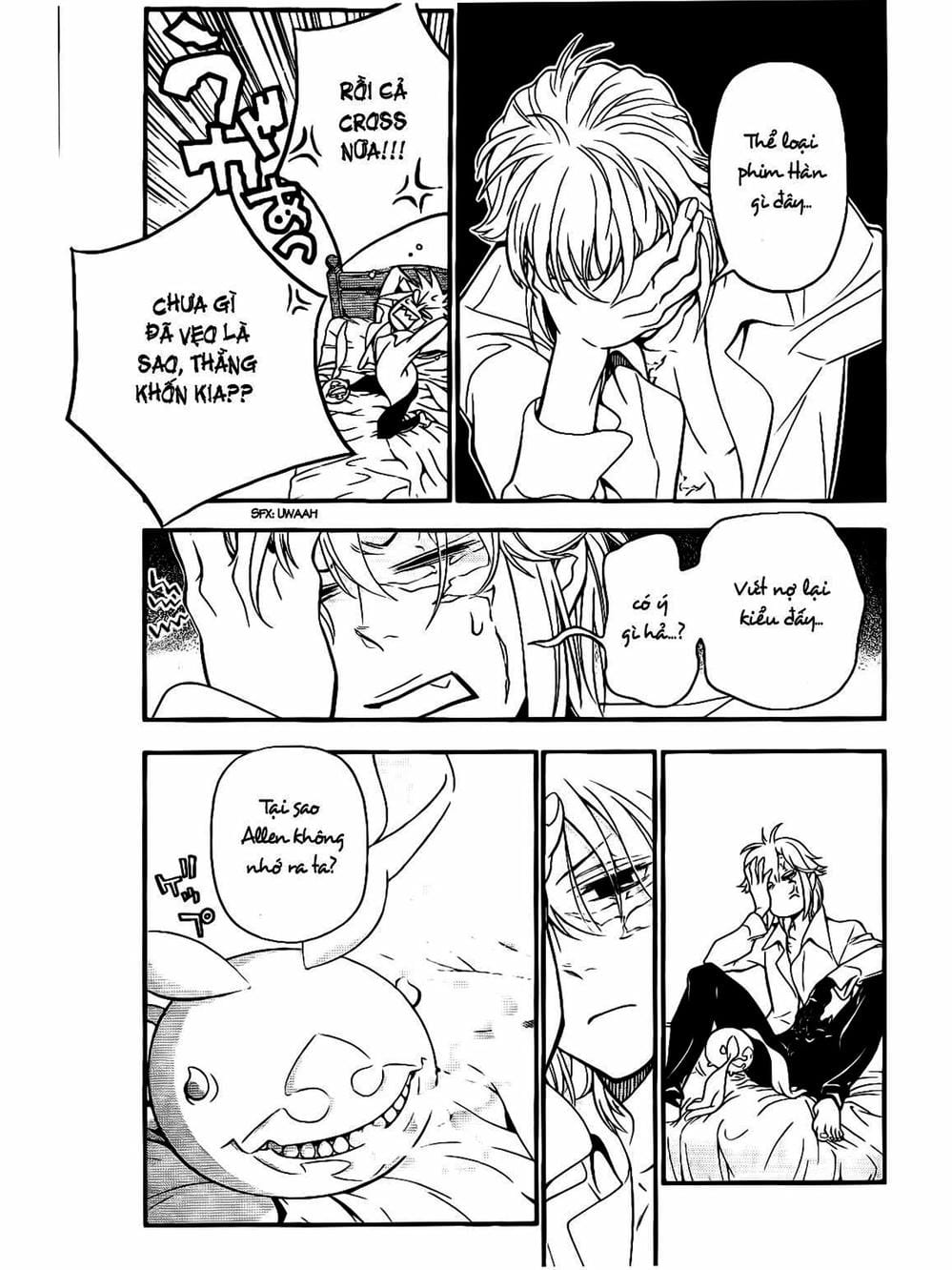 Truyện Tranh Quái Vật Sinh Ra Từ Linh Hồn Chết Chóc - D. Gray-Man trang 8