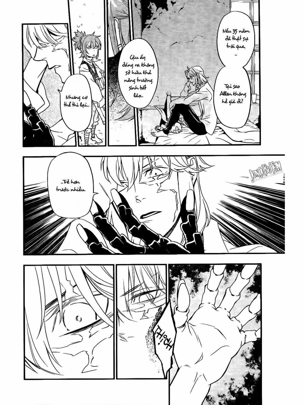 Truyện Tranh Quái Vật Sinh Ra Từ Linh Hồn Chết Chóc - D. Gray-Man trang 8