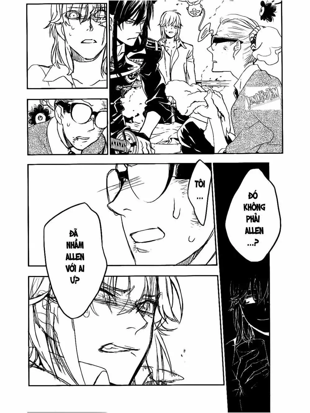 Truyện Tranh Quái Vật Sinh Ra Từ Linh Hồn Chết Chóc - D. Gray-Man trang 8