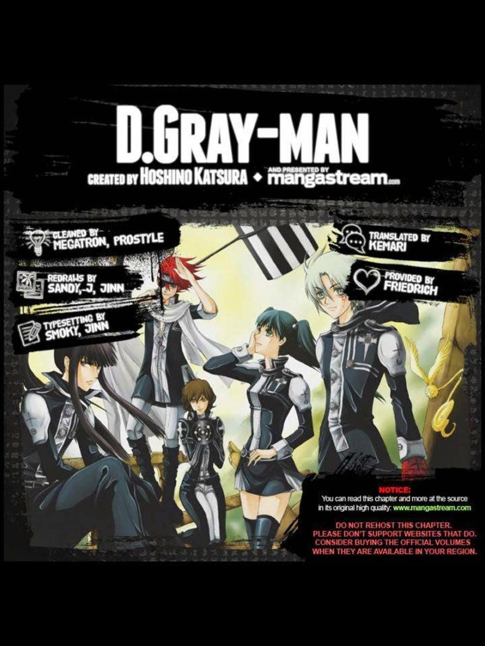 Truyện Tranh Quái Vật Sinh Ra Từ Linh Hồn Chết Chóc - D. Gray-Man trang 8