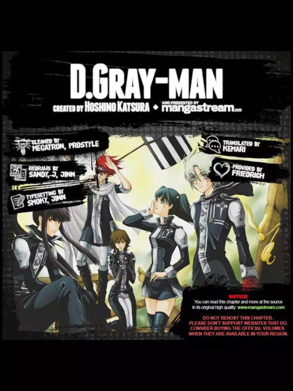 Truyện Tranh Quái Vật Sinh Ra Từ Linh Hồn Chết Chóc - D. Gray-Man trang 8