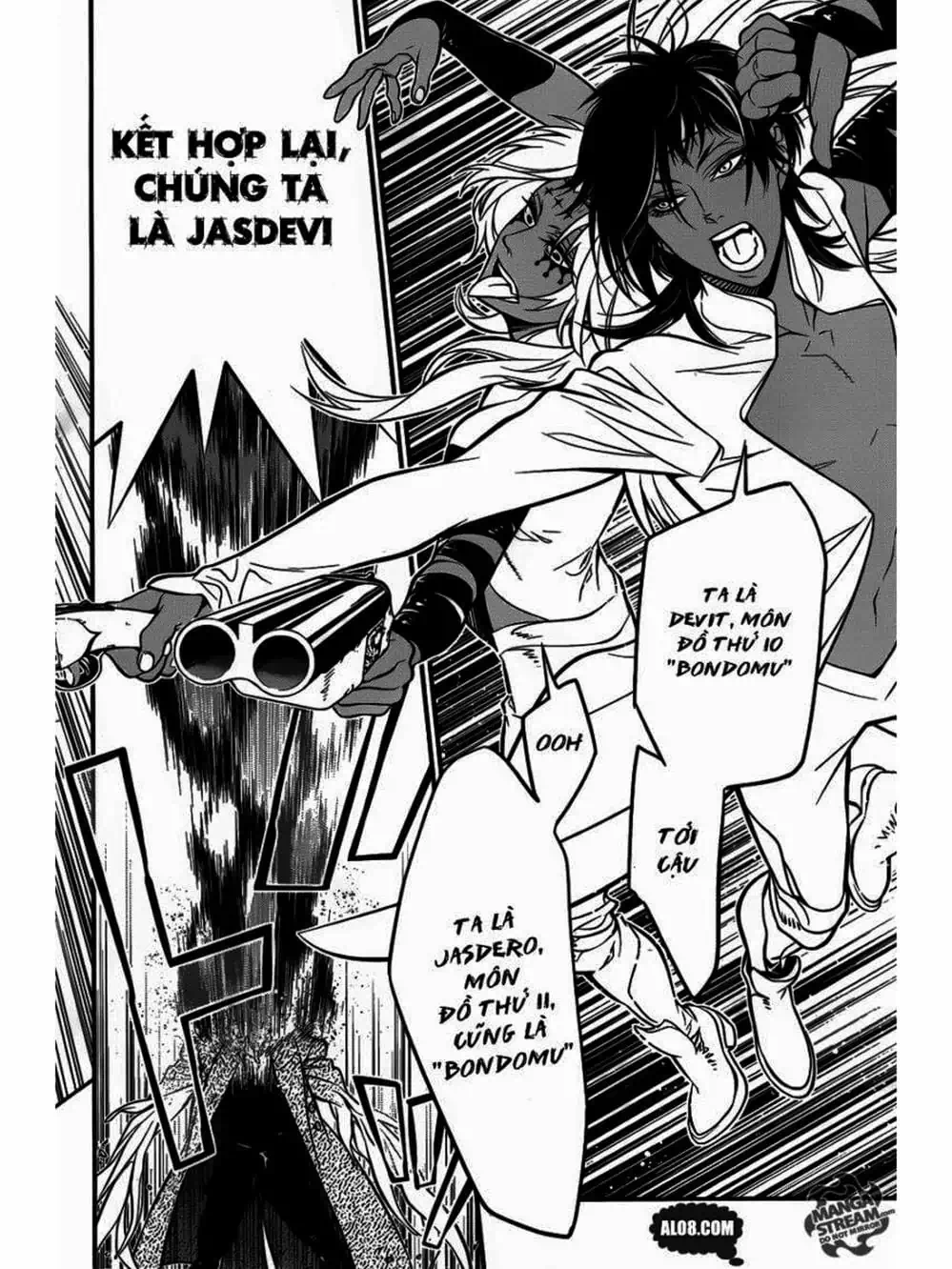 Truyện Tranh Quái Vật Sinh Ra Từ Linh Hồn Chết Chóc - D. Gray-Man trang 8