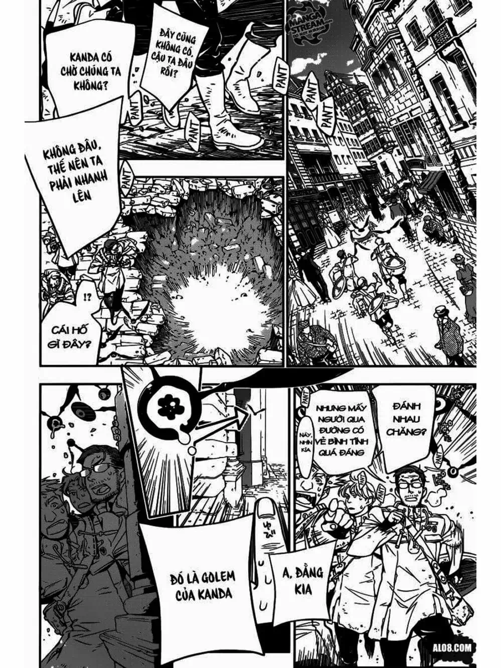 Truyện Tranh Quái Vật Sinh Ra Từ Linh Hồn Chết Chóc - D. Gray-Man trang 8