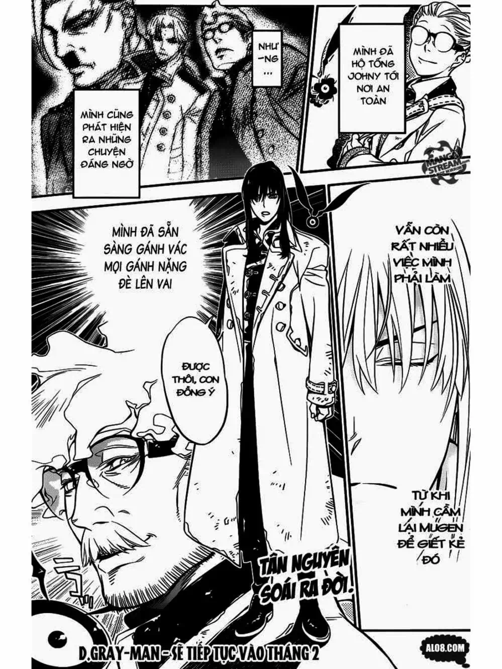 Truyện Tranh Quái Vật Sinh Ra Từ Linh Hồn Chết Chóc - D. Gray-Man trang 8