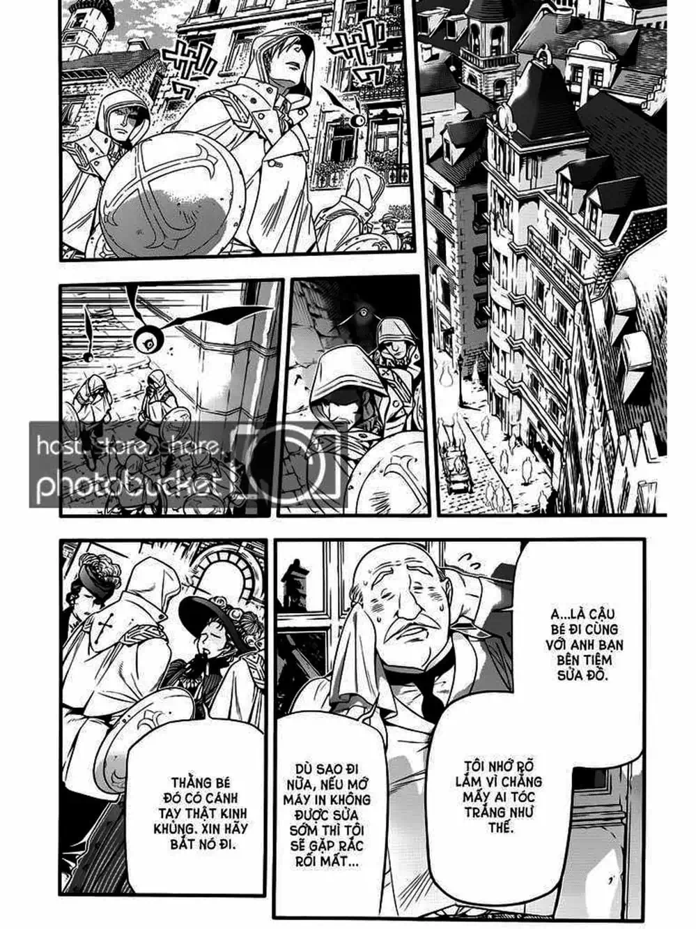 Truyện Tranh Quái Vật Sinh Ra Từ Linh Hồn Chết Chóc - D. Gray-Man trang 8