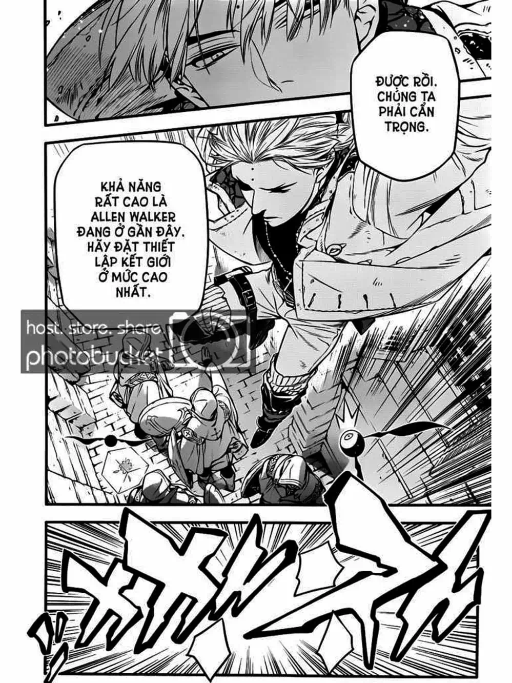 Truyện Tranh Quái Vật Sinh Ra Từ Linh Hồn Chết Chóc - D. Gray-Man trang 8