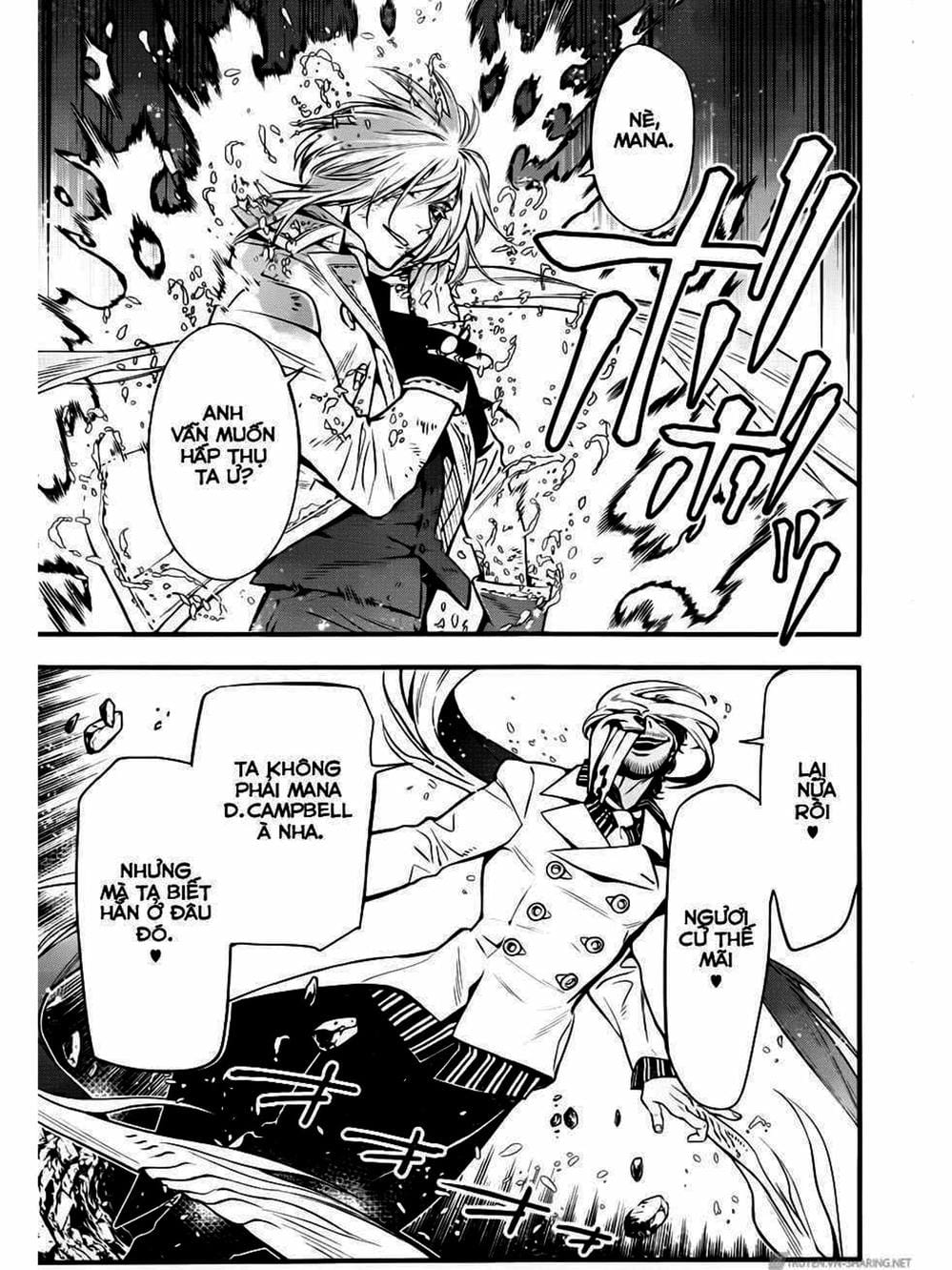 Truyện Tranh Quái Vật Sinh Ra Từ Linh Hồn Chết Chóc - D. Gray-Man trang 8