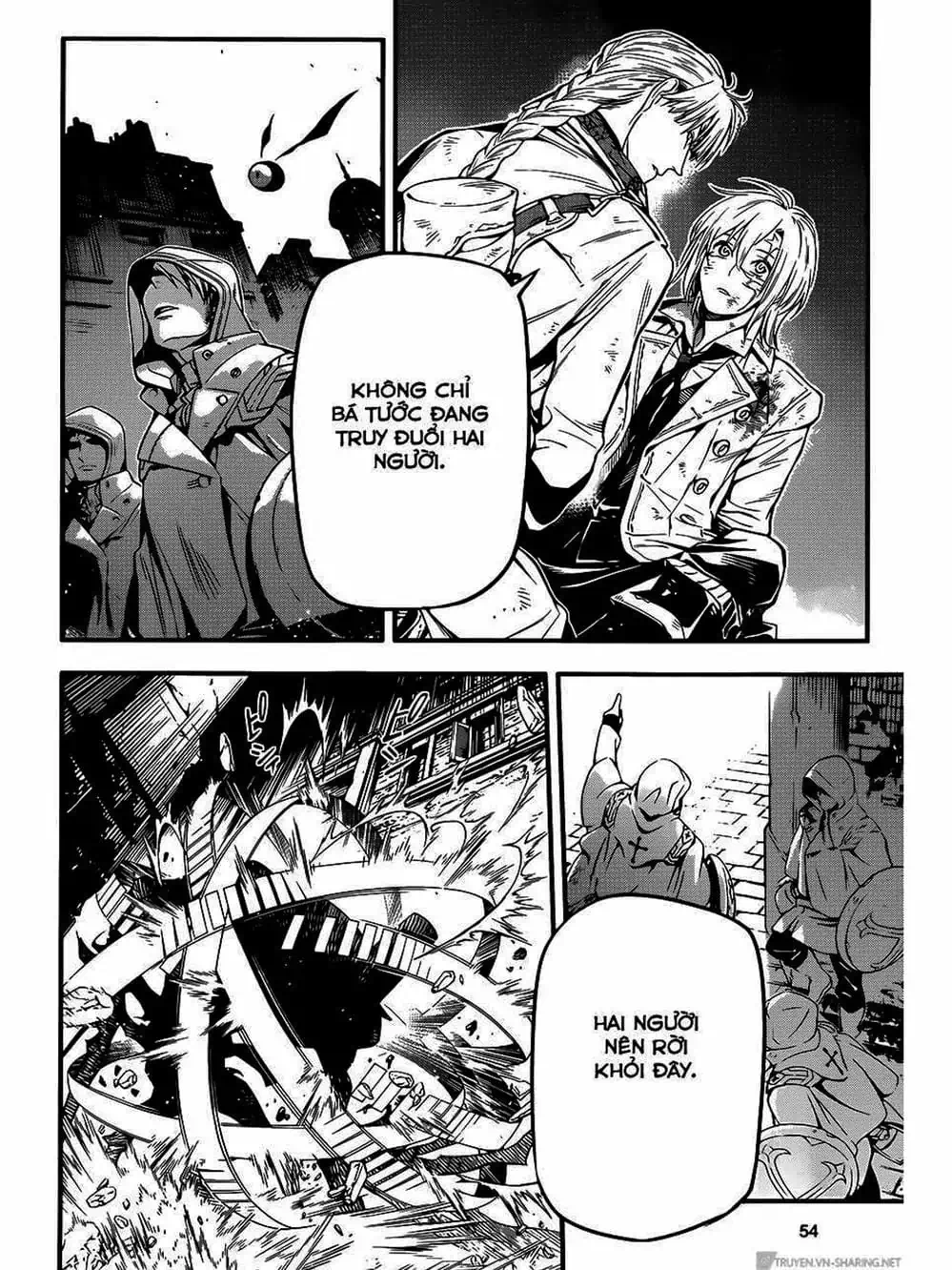 Truyện Tranh Quái Vật Sinh Ra Từ Linh Hồn Chết Chóc - D. Gray-Man trang 8