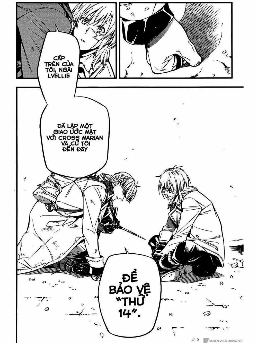 Truyện Tranh Quái Vật Sinh Ra Từ Linh Hồn Chết Chóc - D. Gray-Man trang 8