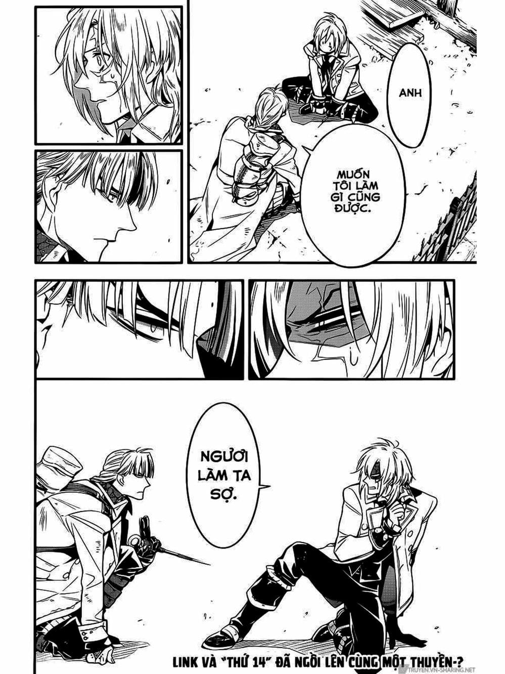 Truyện Tranh Quái Vật Sinh Ra Từ Linh Hồn Chết Chóc - D. Gray-Man trang 8