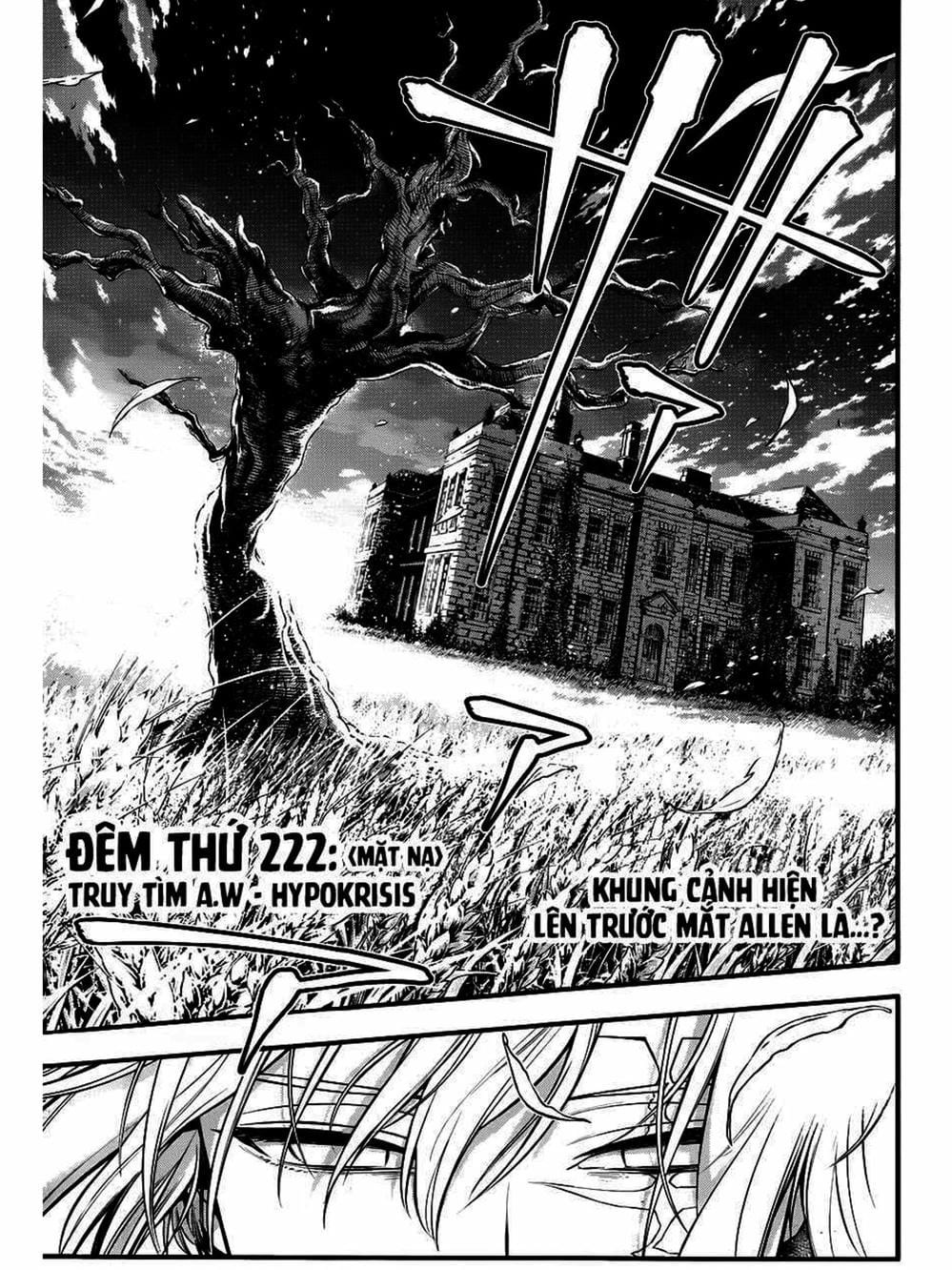 Truyện Tranh Quái Vật Sinh Ra Từ Linh Hồn Chết Chóc - D. Gray-Man trang 8