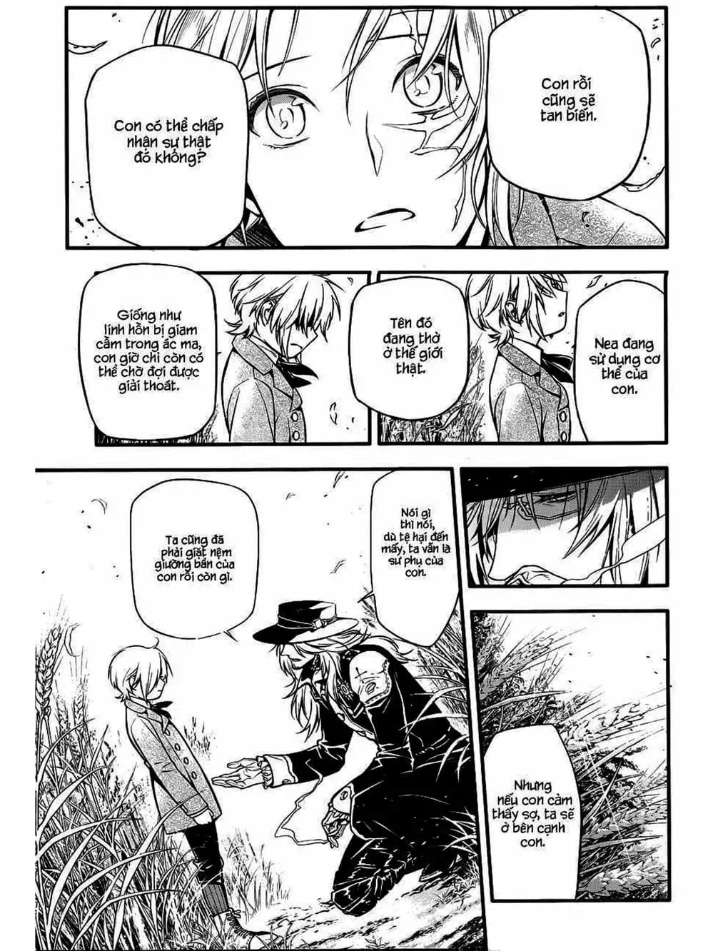 Truyện Tranh Quái Vật Sinh Ra Từ Linh Hồn Chết Chóc - D. Gray-Man trang 8