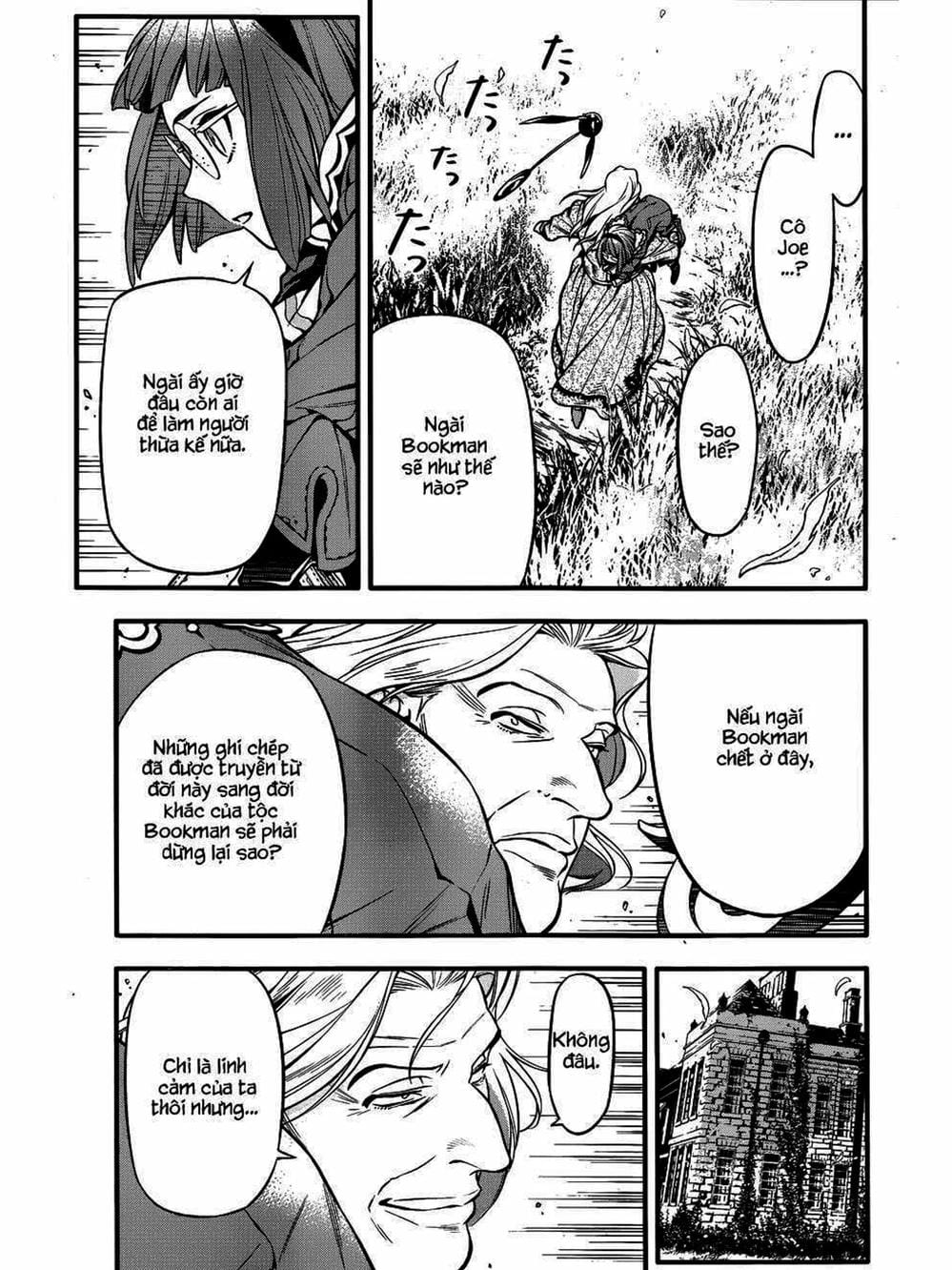 Truyện Tranh Quái Vật Sinh Ra Từ Linh Hồn Chết Chóc - D. Gray-Man trang 8