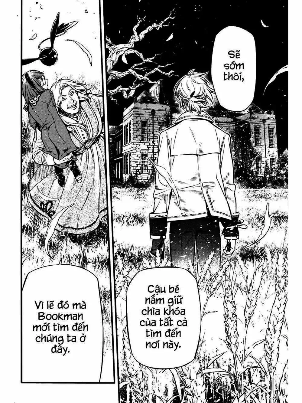 Truyện Tranh Quái Vật Sinh Ra Từ Linh Hồn Chết Chóc - D. Gray-Man trang 8