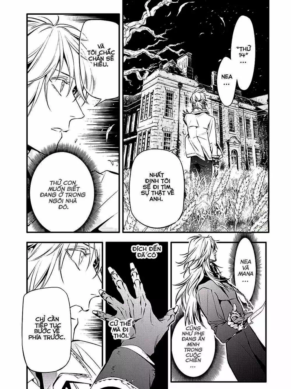 Truyện Tranh Quái Vật Sinh Ra Từ Linh Hồn Chết Chóc - D. Gray-Man trang 8