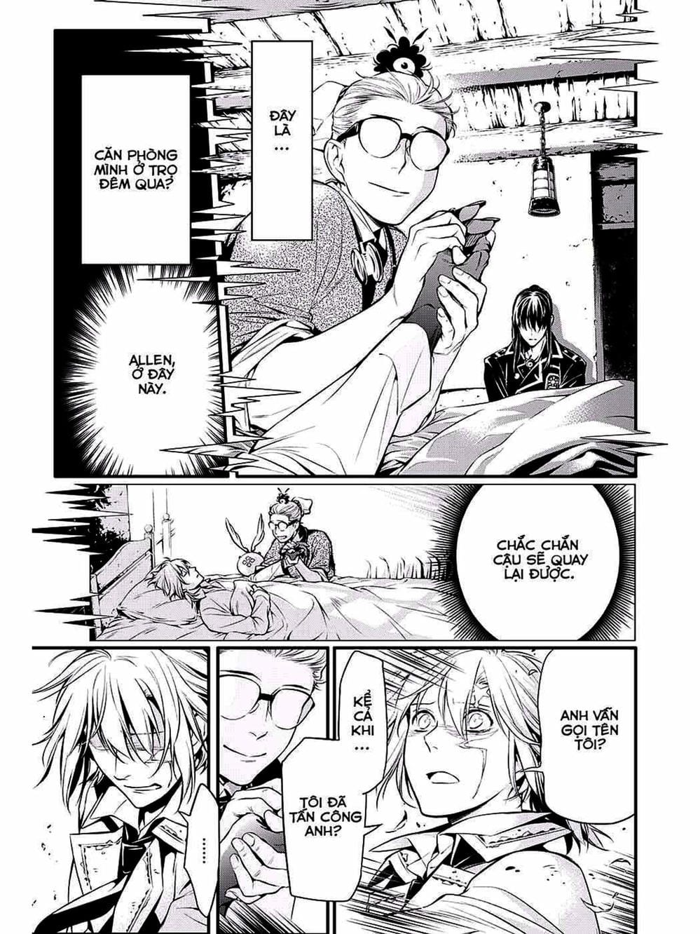 Truyện Tranh Quái Vật Sinh Ra Từ Linh Hồn Chết Chóc - D. Gray-Man trang 8