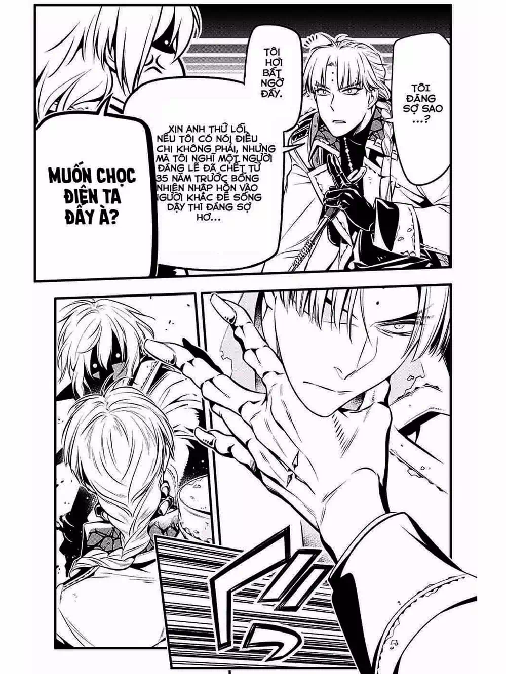 Truyện Tranh Quái Vật Sinh Ra Từ Linh Hồn Chết Chóc - D. Gray-Man trang 8