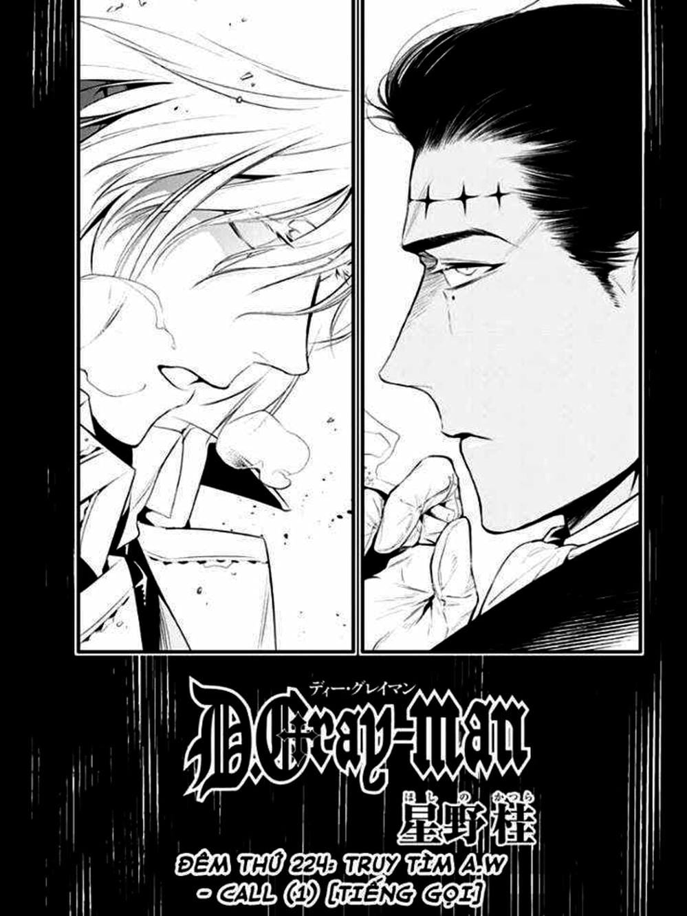 Truyện Tranh Quái Vật Sinh Ra Từ Linh Hồn Chết Chóc - D. Gray-Man trang 8