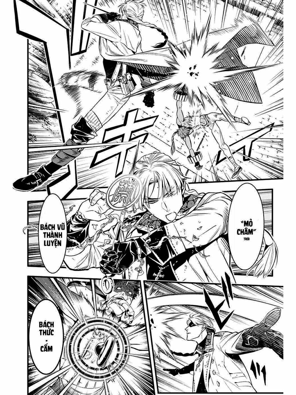 Truyện Tranh Quái Vật Sinh Ra Từ Linh Hồn Chết Chóc - D. Gray-Man trang 8