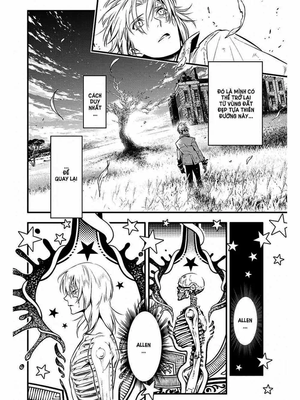 Truyện Tranh Quái Vật Sinh Ra Từ Linh Hồn Chết Chóc - D. Gray-Man trang 8