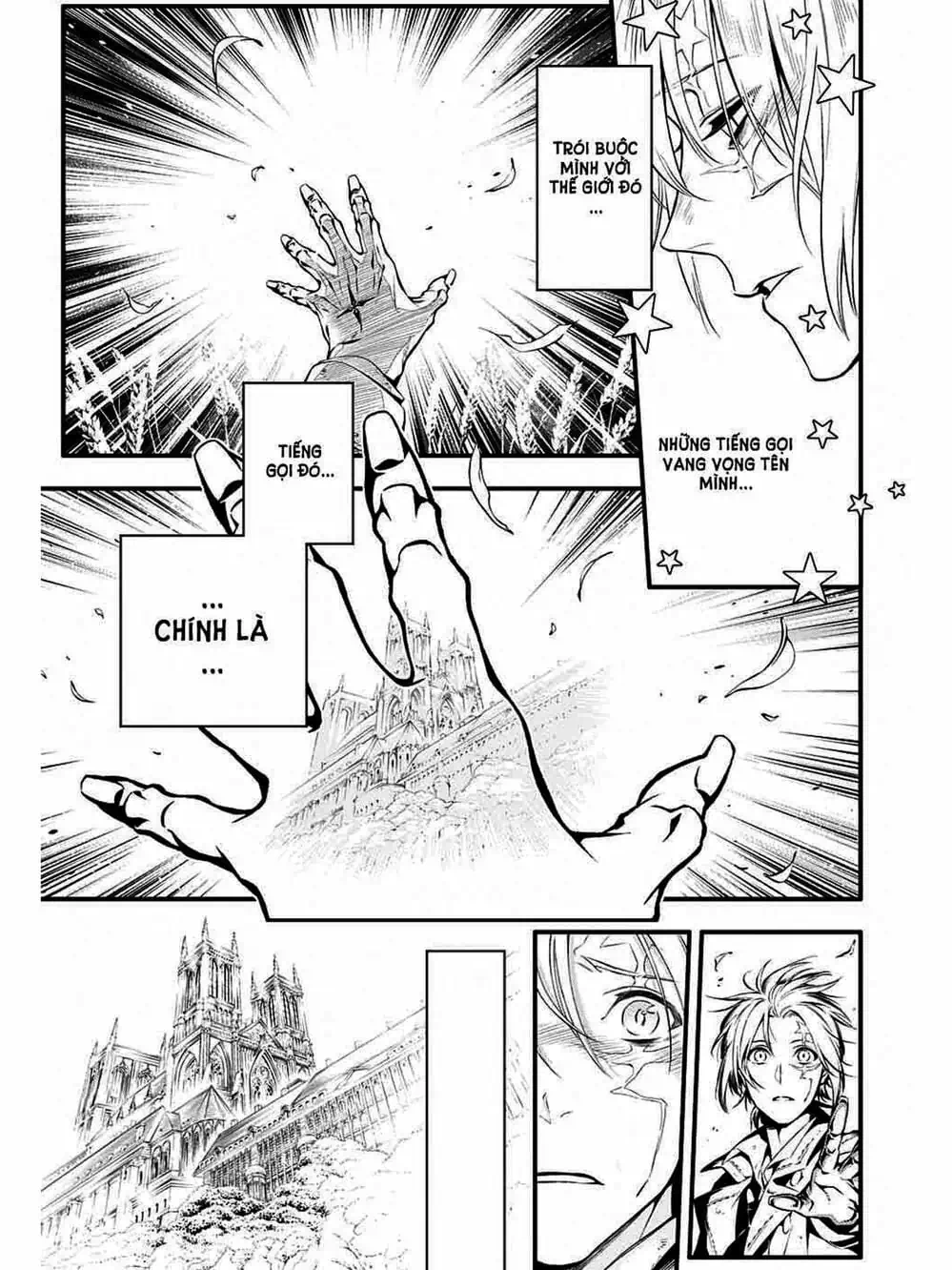 Truyện Tranh Quái Vật Sinh Ra Từ Linh Hồn Chết Chóc - D. Gray-Man trang 8