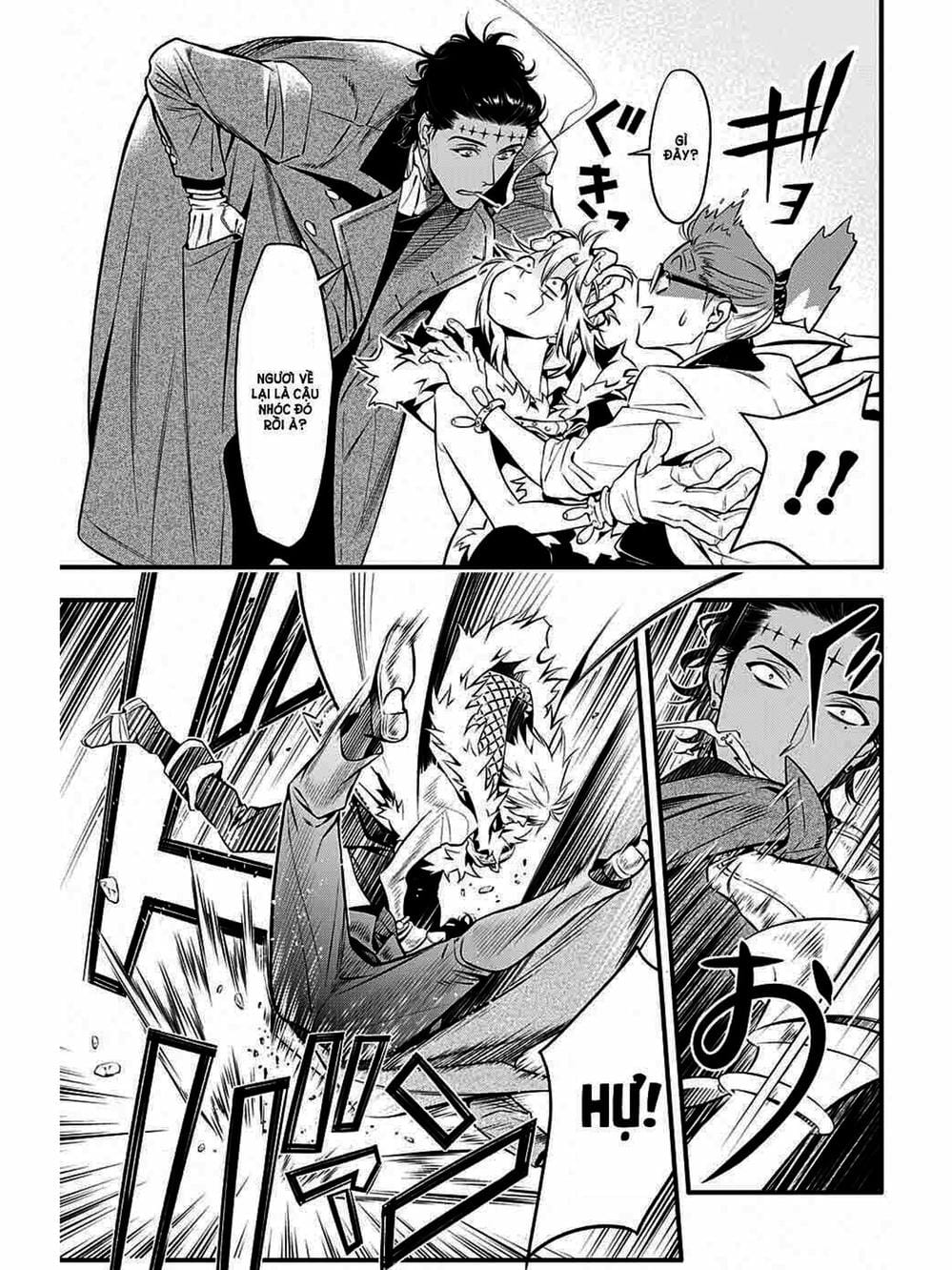 Truyện Tranh Quái Vật Sinh Ra Từ Linh Hồn Chết Chóc - D. Gray-Man trang 8