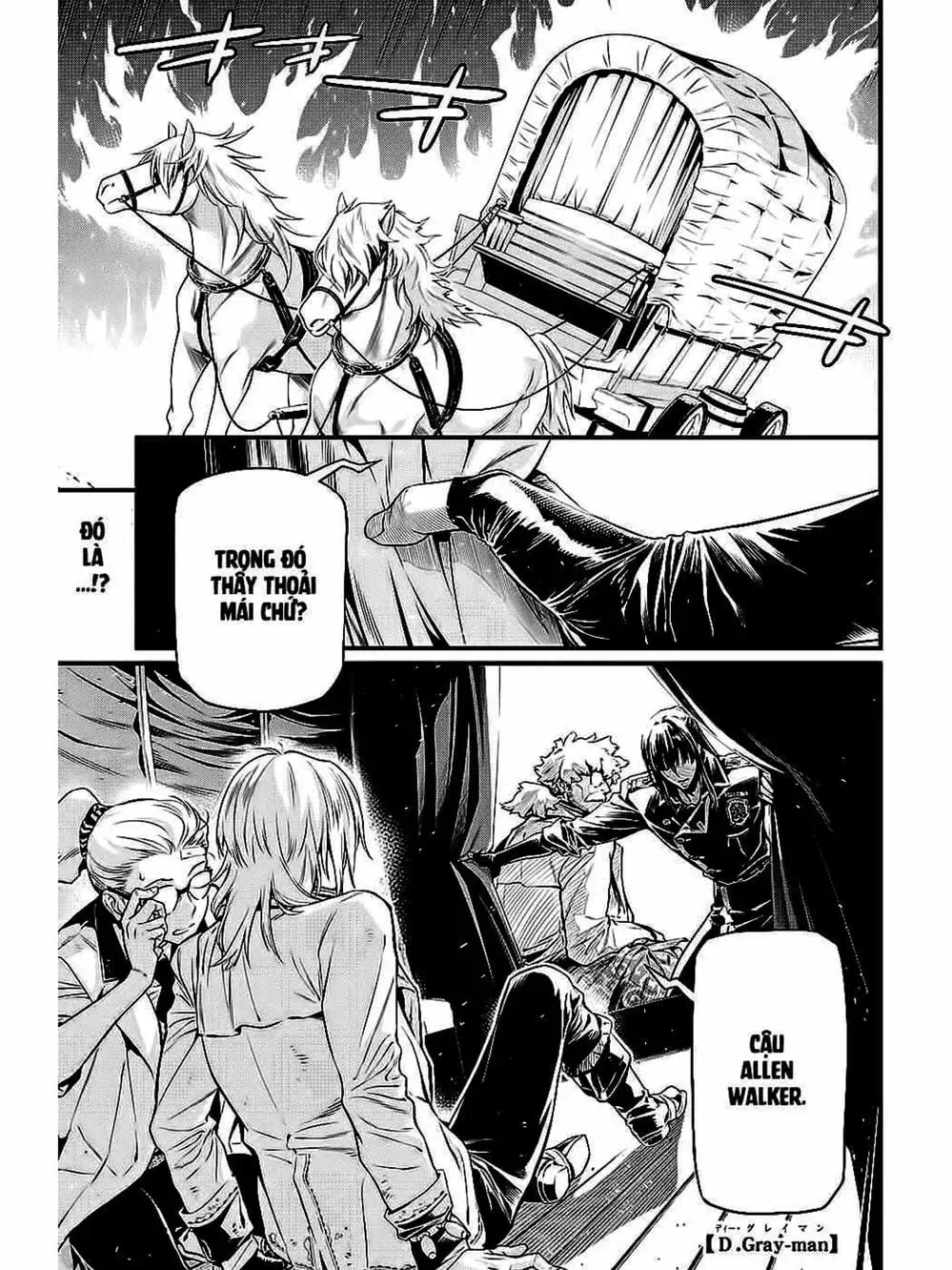 Truyện Tranh Quái Vật Sinh Ra Từ Linh Hồn Chết Chóc - D. Gray-Man trang 8