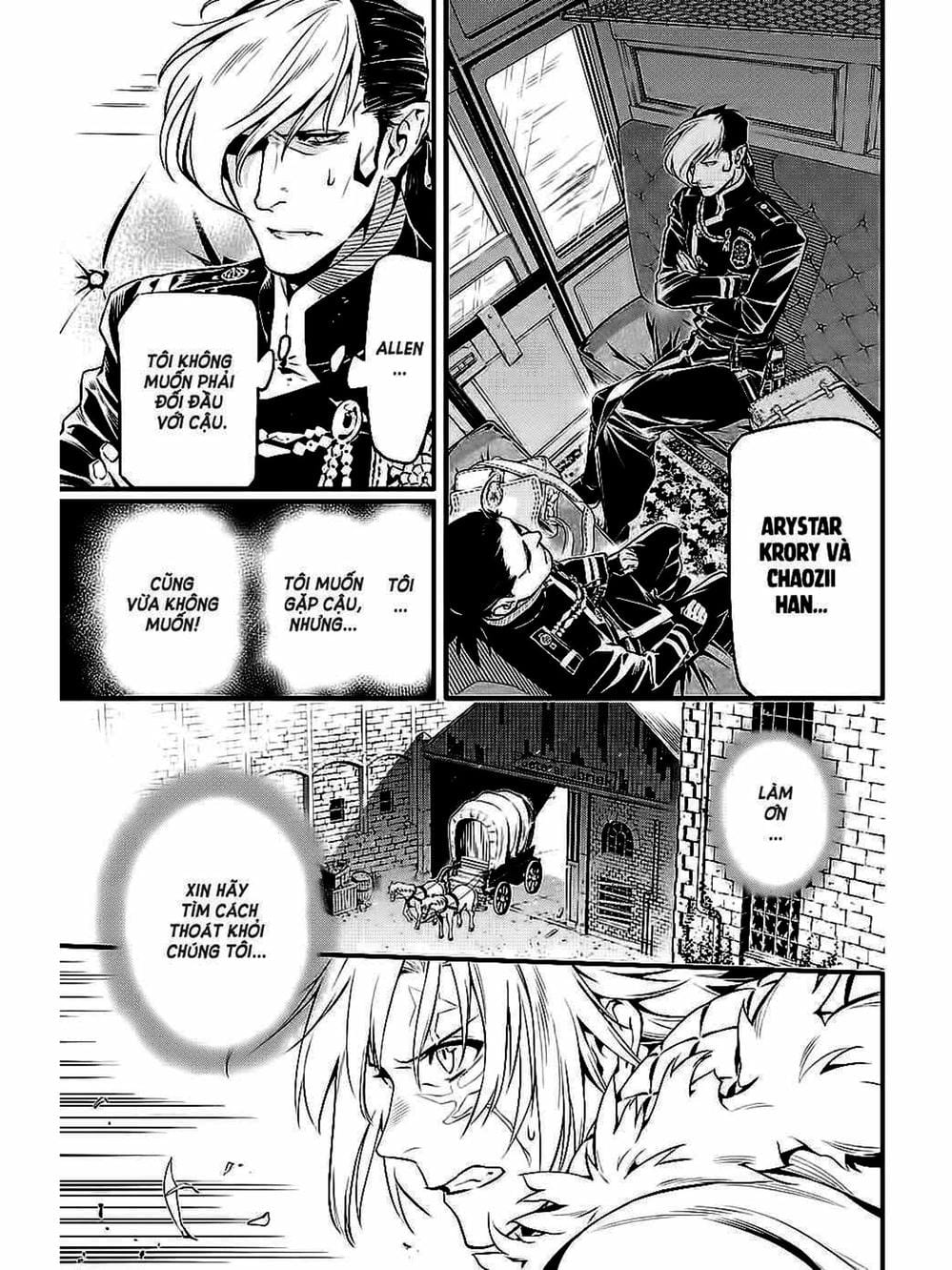 Truyện Tranh Quái Vật Sinh Ra Từ Linh Hồn Chết Chóc - D. Gray-Man trang 8