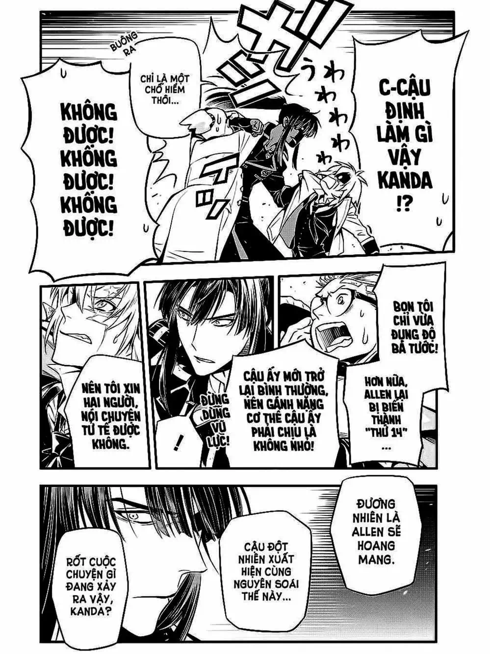 Truyện Tranh Quái Vật Sinh Ra Từ Linh Hồn Chết Chóc - D. Gray-Man trang 8