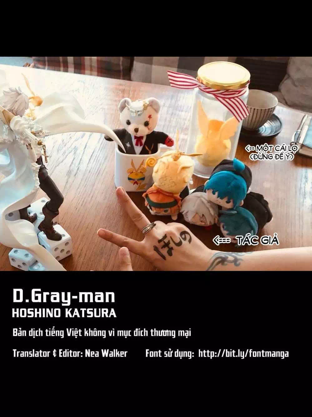 Truyện Tranh Quái Vật Sinh Ra Từ Linh Hồn Chết Chóc - D. Gray-Man trang 8