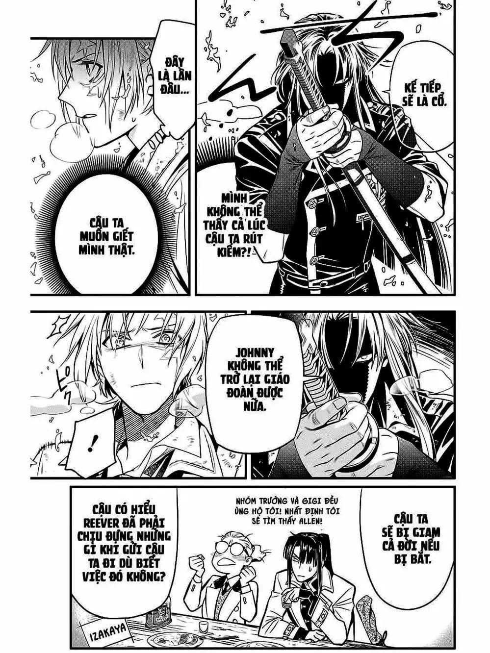 Truyện Tranh Quái Vật Sinh Ra Từ Linh Hồn Chết Chóc - D. Gray-Man trang 8