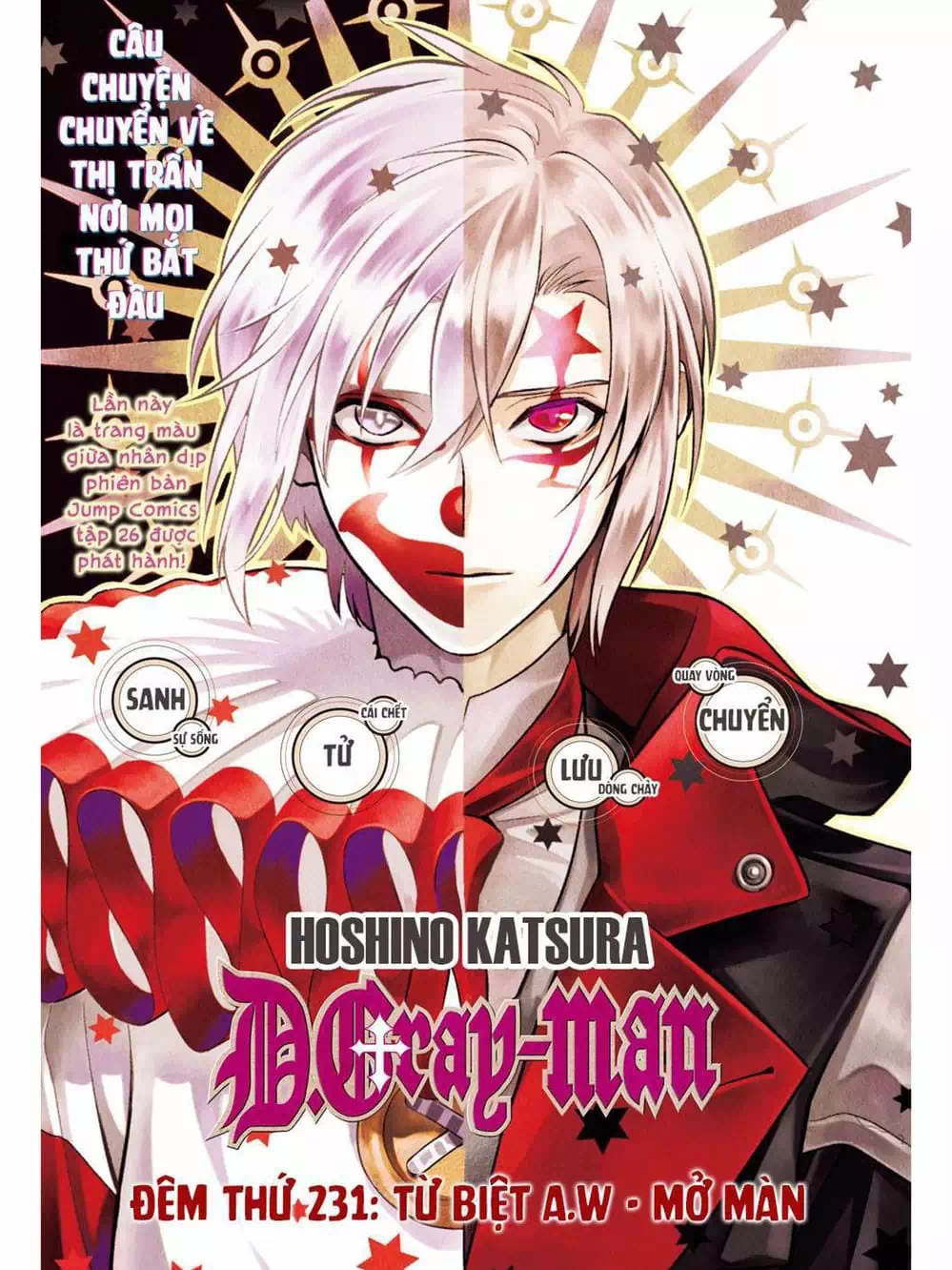 Truyện Tranh Quái Vật Sinh Ra Từ Linh Hồn Chết Chóc - D. Gray-Man trang 8