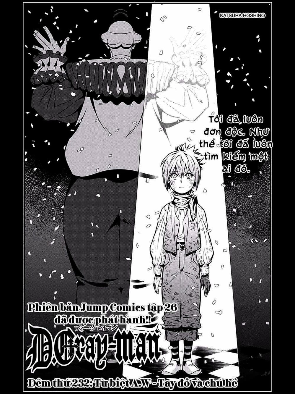 Truyện Tranh Quái Vật Sinh Ra Từ Linh Hồn Chết Chóc - D. Gray-Man trang 8