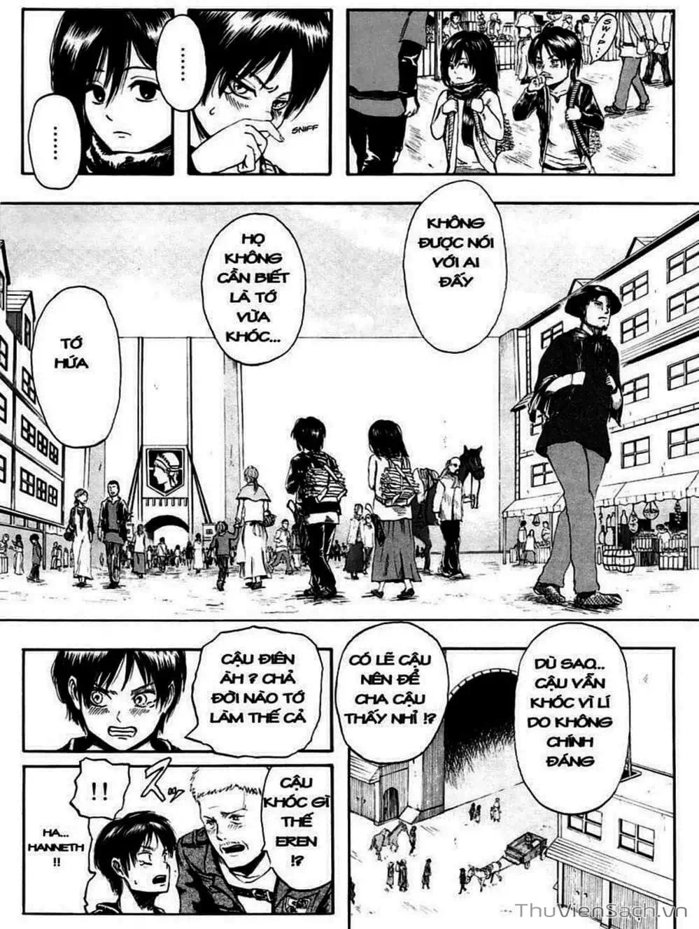 Truyện Tranh Đại Chiến Titan - Attack On Titan trang 8
