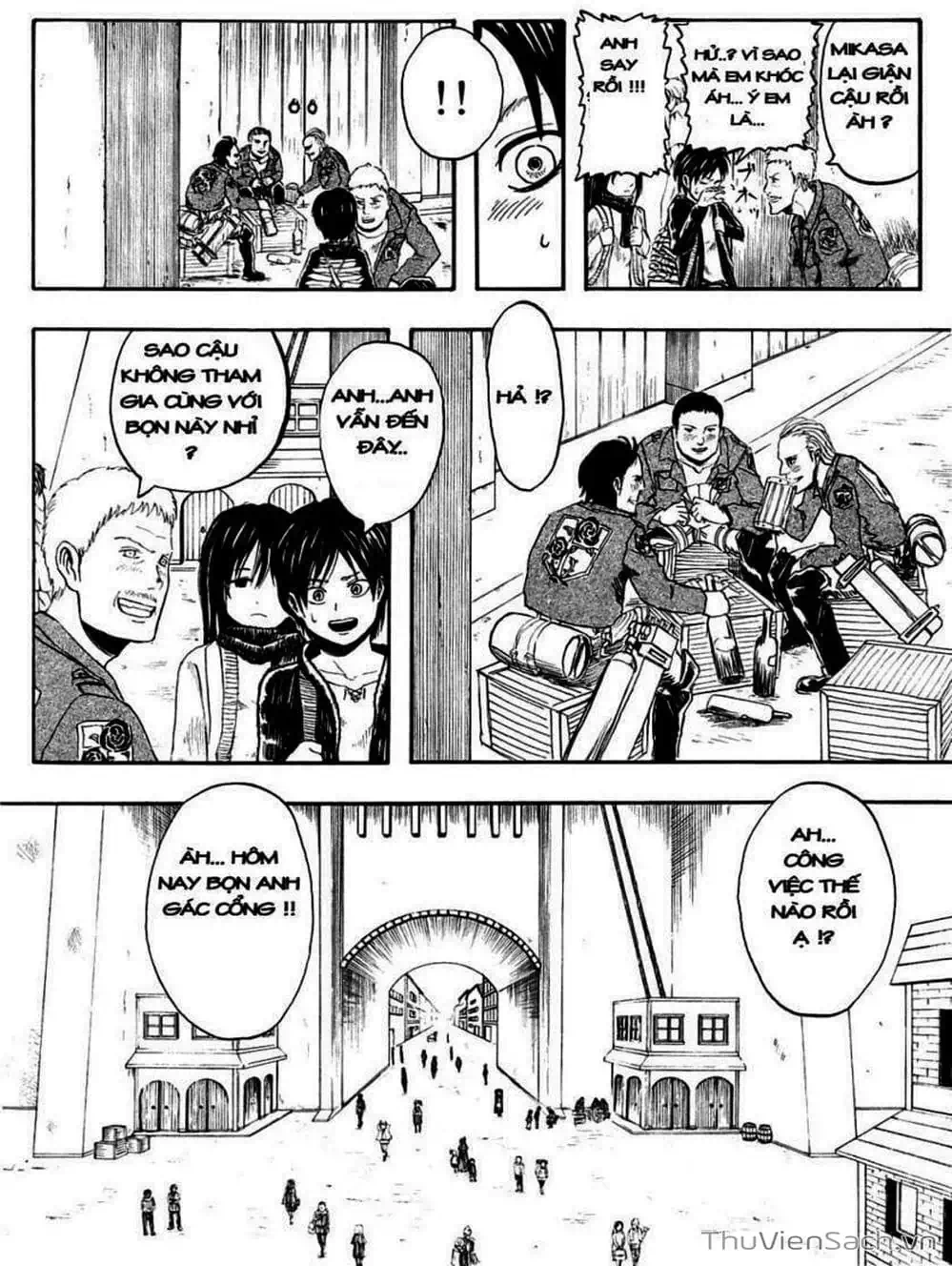 Truyện Tranh Đại Chiến Titan - Attack On Titan trang 8