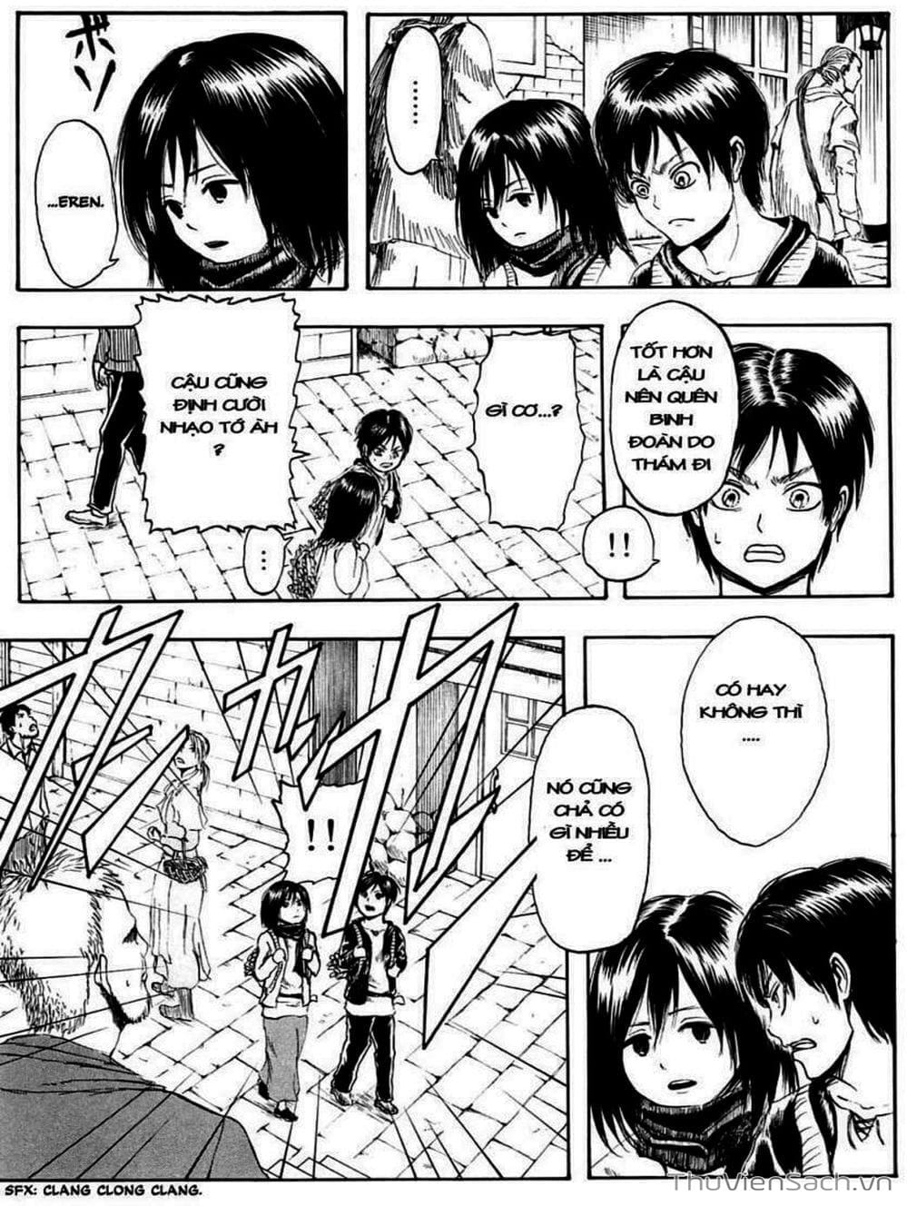 Truyện Tranh Đại Chiến Titan - Attack On Titan trang 8