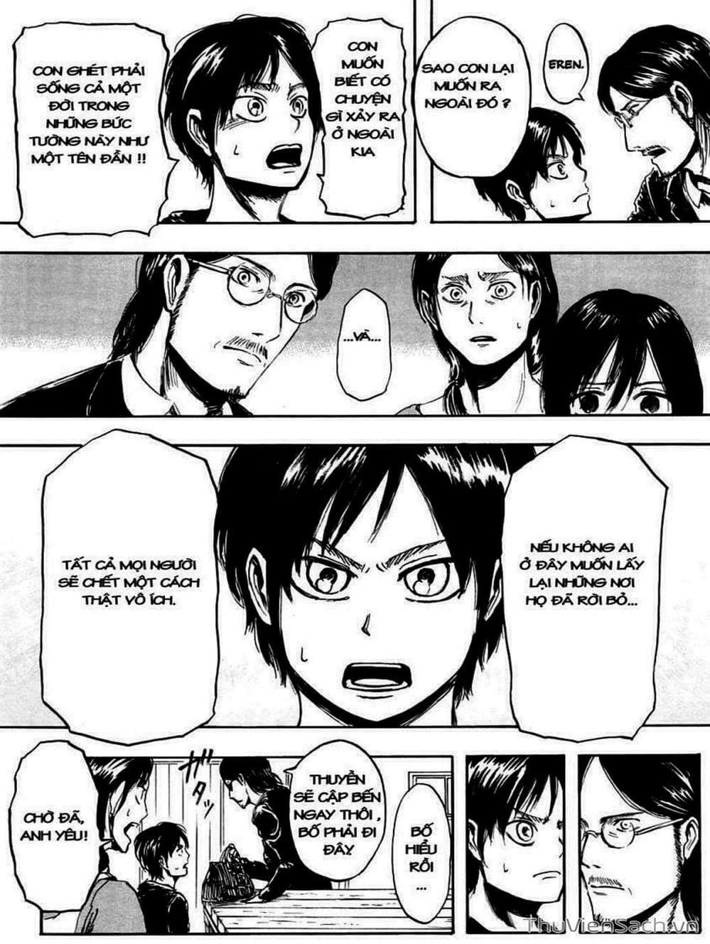 Truyện Tranh Đại Chiến Titan - Attack On Titan trang 8