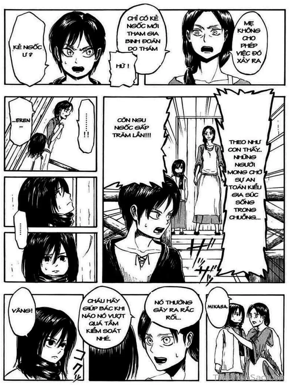 Truyện Tranh Đại Chiến Titan - Attack On Titan trang 8