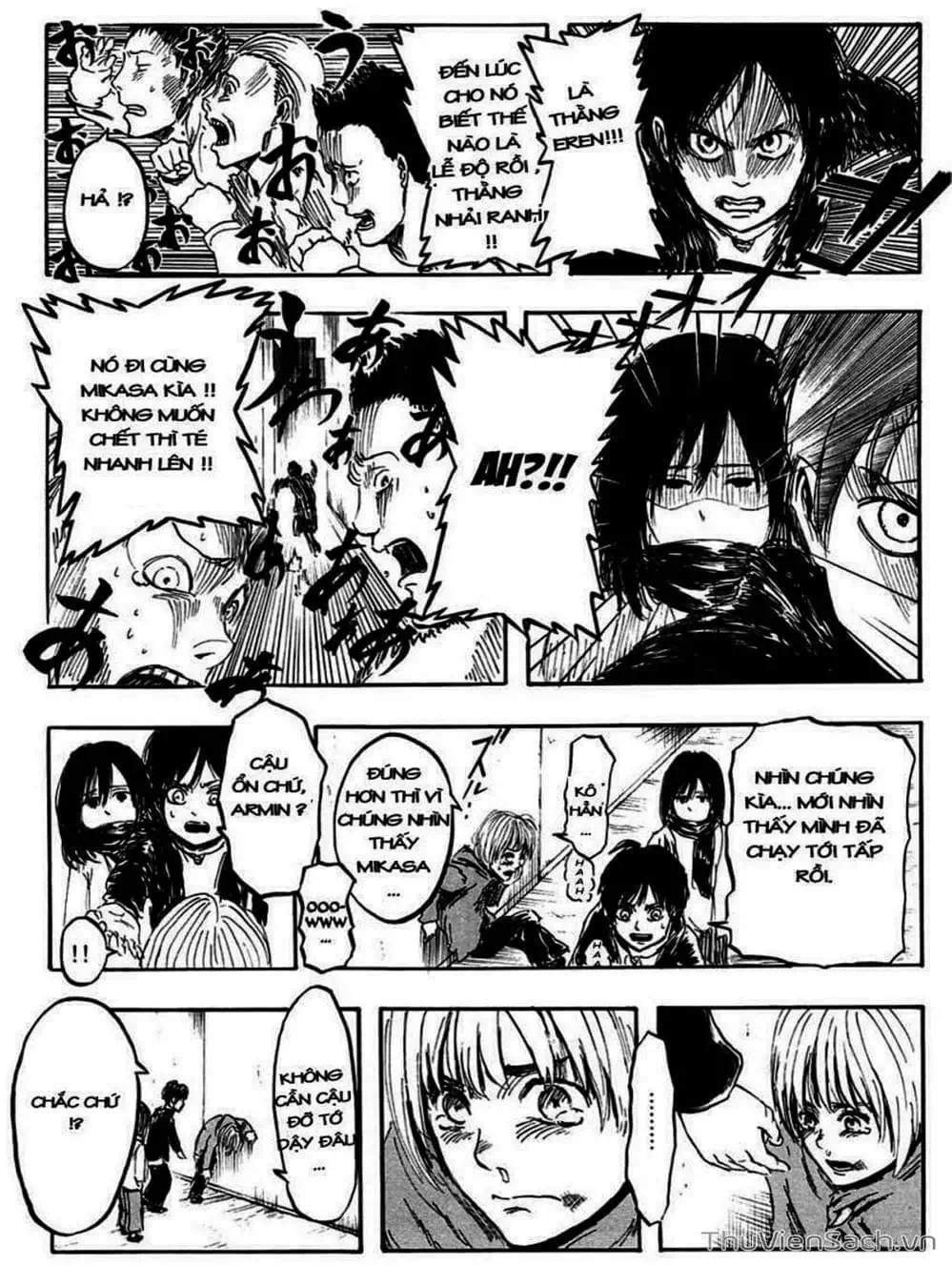 Truyện Tranh Đại Chiến Titan - Attack On Titan trang 8