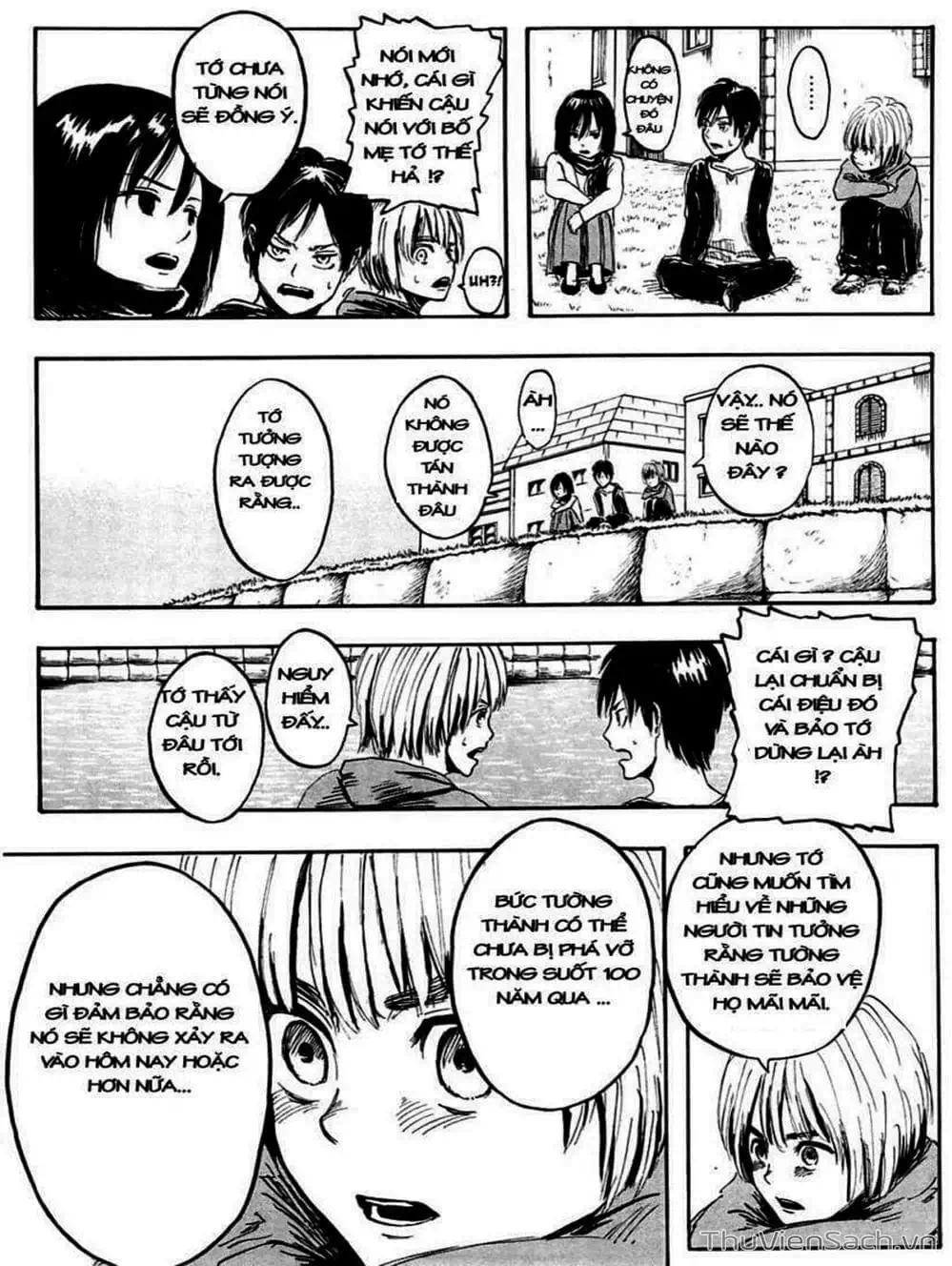 Truyện Tranh Đại Chiến Titan - Attack On Titan trang 8