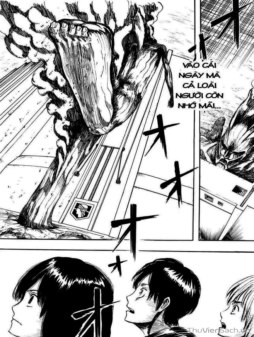 Truyện Tranh Đại Chiến Titan - Attack On Titan trang 8